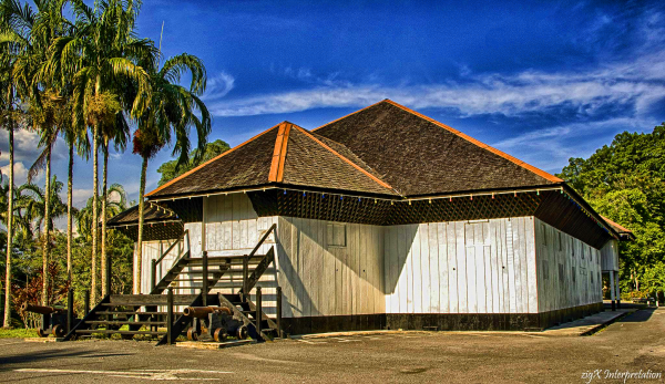 Glimpses of the past at the well-preserved Fort Hose.. Pic: Azmir Azali Bujang)